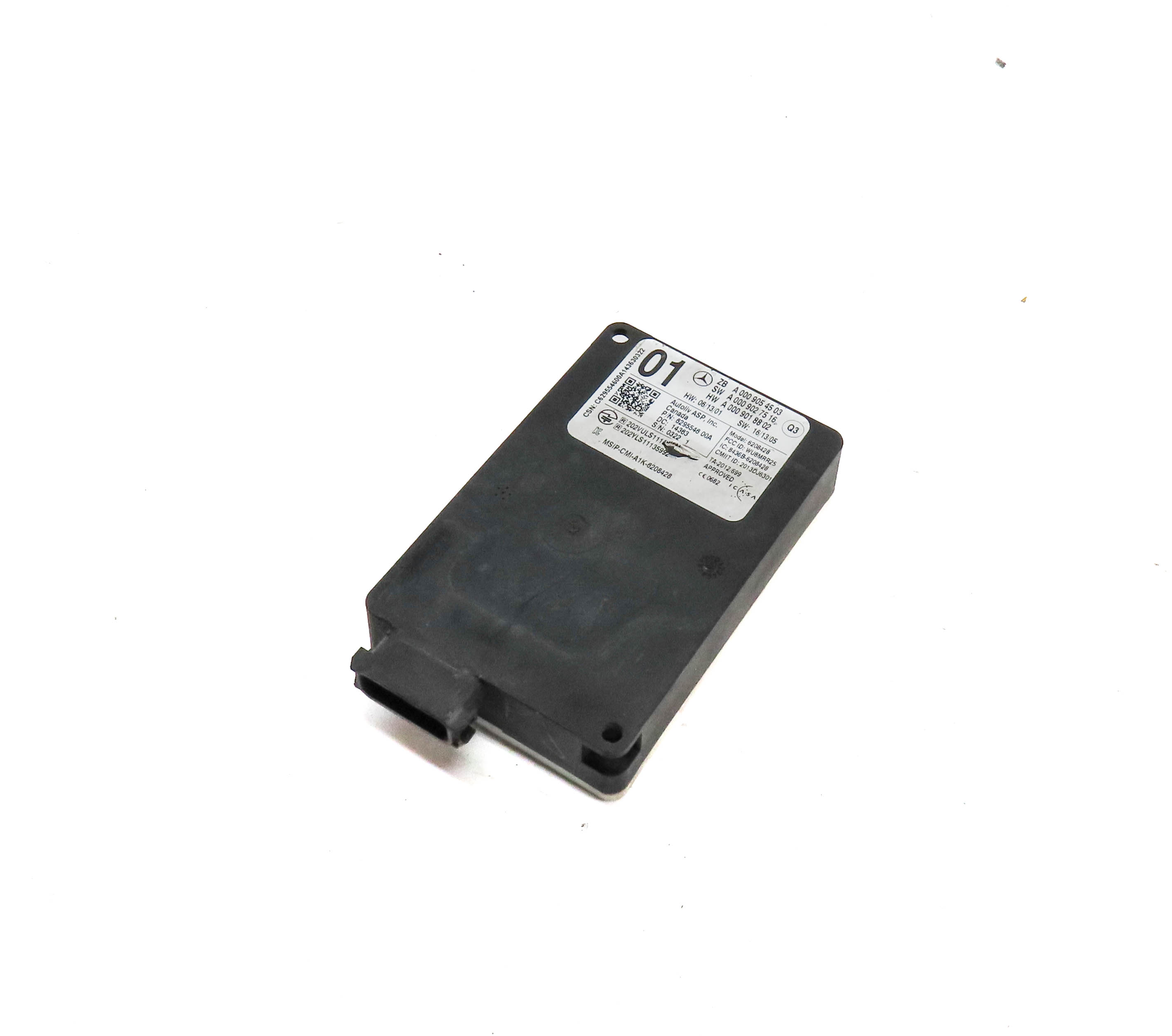 2015 MERCEDES ML350 (W166) REAR DRIVER ASSIST BLIND SPOT RADAR SENSOR MODULE — exact item pictured